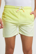 Load image into Gallery viewer, Redtag-Yellow-Swim-Shiorts:Yellow:Small-Swim-Shorts--
