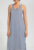Redtag-Navy/White-Stripe-Yarn-Dyed-NighT-Shirt-Nightshirts-Women's-