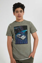 Load image into Gallery viewer, Olive Astronaut T-Shirt
