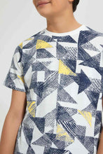 Load image into Gallery viewer, Redtag-White-Printed-T-Shirt-Graphic-T-Shirts-Senior-Boys-9 to 14 Years
