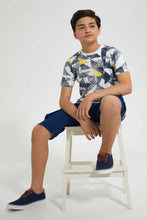 Load image into Gallery viewer, Redtag-White-Printed-T-Shirt-Graphic-T-Shirts-Senior-Boys-9 to 14 Years
