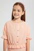 Redtag-Pink-Textured-Set-Sets-Girls-2 to 8 Years