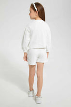 تنزيل الصورة على معرض الصور، Redtag-Ivory-Textured-Knitted-Set-Sets-Girls-2 to 8 Years
