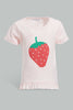 Redtag-Multi-Colour-2Pc-Pack-T-Shirt-Graphic-T-Shirts-Infant-Girls-3 to 24 Months