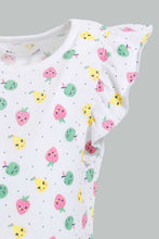 Load image into Gallery viewer, Redtag-Multi-Colour-2Pc-Pack-T-Shirt-Graphic-T-Shirts-Infant-Girls-3 to 24 Months
