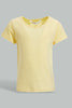 Redtag-Multi-Colour-2Pc-Pack-T-Shirt-Graphic-T-Shirts-Infant-Girls-3 to 24 Months