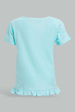 Load image into Gallery viewer, Redtag-Multi-Colour-2Pc-Pack-T-Shirt-Graphic-T-Shirts-Infant-Girls-3 to 24 Months

