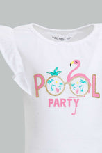 Load image into Gallery viewer, Redtag-Multi-Colour-2Pc-Pack-T-Shirt-Graphic-T-Shirts-Infant-Girls-3 to 24 Months
