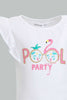 Redtag-Multi-Colour-2Pc-Pack-T-Shirt-Graphic-T-Shirts-Infant-Girls-3 to 24 Months