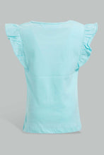 Load image into Gallery viewer, Redtag-Multi-Colour-2Pc-Pack-T-Shirt-Graphic-T-Shirts-Infant-Girls-3 to 24 Months
