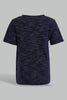 Redtag-Ivory-And-Navy-Casual-Set-(2Pack)-Sets-Infant-Boys-3 to 24 Months