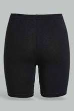 تنزيل الصورة على معرض الصور، Redtag-Black/White-2Pcs-Pack-Cycling-Leggings-Leggings-Senior-Girls-9 to 14 Years
