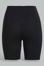 تنزيل الصورة على معرض الصور، Redtag-Black/Pink-2Pcs-Pack-Cycling-Leggings-Leggings-Senior-Girls-9 to 14 Years
