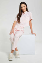 Load image into Gallery viewer, Redtag-Pink-Shirt-Casual-Shirts-Senior-Girls-9 to 14 Years
