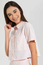 Load image into Gallery viewer, Redtag-Pink-Shirt-Casual-Shirts-Senior-Girls-9 to 14 Years
