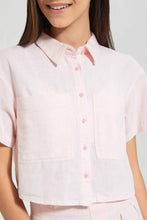 Load image into Gallery viewer, Redtag-Pink-Shirt-Casual-Shirts-Senior-Girls-9 to 14 Years
