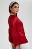 Redtag-Red-Long-Sleeve-String-Pattern-Blouse-Blouses-Women's-