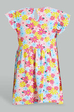 تنزيل الصورة على معرض الصور، Redtag-Pink-Short-Sleeve-Floral-Print-Casual-Set-Sets-Infant-Girls-3 to 24 Months
