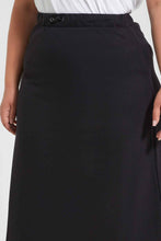 Load image into Gallery viewer, Redtag-Black-Waist-Detail-Skirt-Skirts-Women&#39;s-
