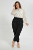 Redtag-Black-Paperbag-Waist-Jogger-Pants-Jogger-Fit-Women's-