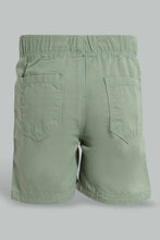 تنزيل الصورة على معرض الصور، Redtag-Green-Trouser-Pull-On-Shorts-Pull-On-Shorts-Infant-Boys-3 to 24 Months
