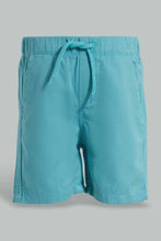 تنزيل الصورة على معرض الصور، Redtag-Sky-Blue-Trouser-Pull-On-Shorts-Pull-On-Shorts-Infant-Boys-3 to 24 Months
