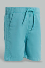 تنزيل الصورة على معرض الصور، Redtag-Sky-Blue-Trouser-Pull-On-Shorts-Pull-On-Shorts-Infant-Boys-3 to 24 Months
