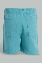 تنزيل الصورة على معرض الصور، Redtag-Sky-Blue-Trouser-Pull-On-Shorts-Pull-On-Shorts-Infant-Boys-3 to 24 Months
