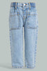 Redtag-Light-Wash-Anti-Fit-Loose-Denim-Pant-Pull-On-Jeans-Slim-Fit-Infant-Boys-3 to 24 Months