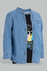 Redtag-Light-Wash-2-In-1-Denim-Shirt-Casual-Shirts-Infant-Boys-3 to 24 Months