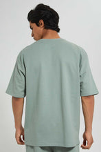 تنزيل الصورة على معرض الصور، Redtag-Green-Loungewear-SweaT-Shirt-Loungewear--
