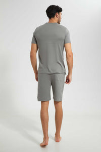 Redtag-Grey-Pyjama-Set-Pyjama-Sets-Men's-