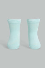 Load image into Gallery viewer, Redtag-Mint-Solid-Four-Pc-Pack-Ankle-Length-Socks-Ankle-Socks-Infant-Girls-3 to 24 Months
