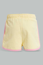 Load image into Gallery viewer, Redtag-Yellow-Tweety-Short-Casual-Shorts-Infant-Girls-3 to 24 Months
