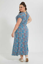 تنزيل الصورة على معرض الصور، Redtag-Assorted-Floral-Maxi-Dresses-With-Belt-Dresses-Women&#39;s-
