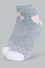 Load image into Gallery viewer, Redtag-Assorted-Striped/Printed-Ankle-Socks-(5-Pack)-Ankle-Socks-Women&#39;s-
