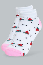 Load image into Gallery viewer, Redtag-Assorted-Striped/Printed-Ankle-Socks-(5-Pack)-Ankle-Socks-Women&#39;s-
