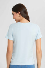 Load image into Gallery viewer, Redtag-Blue-San-Francisco-Print-T-Shirt-Category:T-Shirts,-Colour:Blue,-Filter:Women&#39;s-Clothing,-New-In,-New-In-Women,-Non-Sale,-S22D,-Section:Women,-TBL,-Women-T-Shirts-Women&#39;s-
