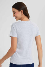 Load image into Gallery viewer, Redtag-Grey-Cental-Park-Print-T-Shirt-Category:T-Shirts,-Colour:Grey,-Filter:Women&#39;s-Clothing,-New-In,-New-In-Women,-Non-Sale,-S22D,-Section:Women,-TBL,-Women-T-Shirts-Women&#39;s-
