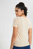 Redtag-Beige--Crew-Neck-T-Shirt-Graphic-T-Shirts-Women's-