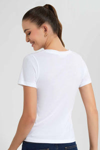 Redtag-White-Teddy-Bear-Print-T-Shirt-Category:T-Shirts,-Colour:White,-Filter:Women's-Clothing,-New-In,-New-In-Women,-Non-Sale,-S22D,-Section:Women,-TBL,-Women-T-Shirts-Women's-