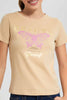 Redtag-Blush-Butterfly-Print-T--Shirt-Category:T-Shirts,-Colour:Pink,-Filter:Women's-Clothing,-New-In,-New-In-Women,-Non-Sale,-S22D,-Section:Women,-TBL,-Women-T-Shirts-Women's-