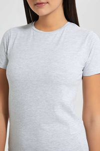 Redtag-Ivory--Crew-Neck-T-Shirt-Graphic-T-Shirts-Women's-