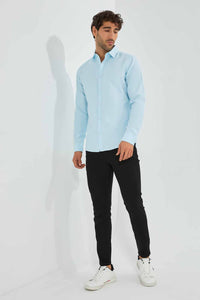 Redtag-Green-Regular-Collar-Oxford-Shirt-Category:Shirts,-Colour:Green,-Filter:Men's-Clothing,-Men-Shirts,-New-In,-New-In-Men,-Non-Sale,-S22D,-Section:Men,-TBL-Men's-