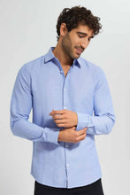 تنزيل الصورة على معرض الصور، Redtag-Sky-Blue-Regular-Collar-Oxford-Shirt-Category:Shirts,-Colour:Blue,-Filter:Men&#39;s-Clothing,-Men-Shirts,-New-In,-New-In-Men,-Non-Sale,-S22D,-Section:Men,-TBL-Men&#39;s-
