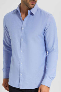 Redtag-Sky-Blue-Regular-Collar-Oxford-Shirt-Category:Shirts,-Colour:Blue,-Filter:Men's-Clothing,-Men-Shirts,-New-In,-New-In-Men,-Non-Sale,-S22D,-Section:Men,-TBL-Men's-