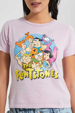 تنزيل الصورة على معرض الصور، Redtag-Pink-Flintstone-Printed-T-Shirt-Graphic-T-Shirts-Women&#39;s-
