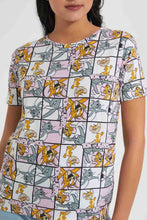 تنزيل الصورة على معرض الصور، Redtag-Assorted-Tom-&amp;--Jerry-Allover-Print-T-Shirt-Character-T-Shirts-Women&#39;s-
