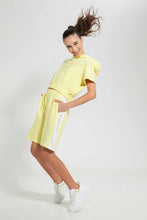 تنزيل الصورة على معرض الصور، Redtag-Yellow-Active-Jogging-Suit-(Short)-Jog-Sets--
