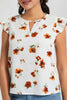 Redtag-Assorted-Printed-Ruffle-Sleeve-Keyhole-Neck-Blouse-Blouses-Women's-
